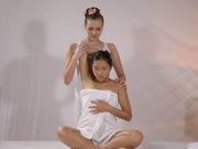 Petite Thai Girl Massaged And Dildo Masturbation